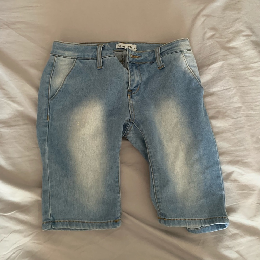 long jean shorts 👖